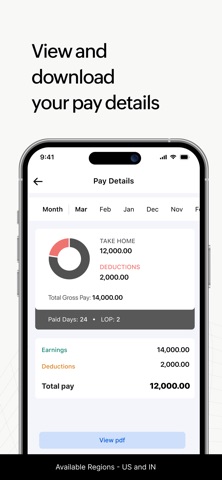 Zoho Spend iPhone screenshot
