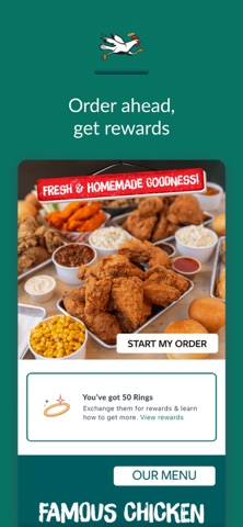Ezell's Famous Chicken app screenshot