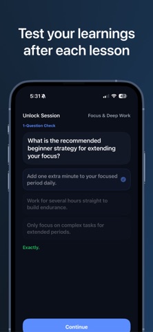 MindLock: Focus & Discipline Screenshot 5 of 6