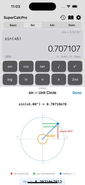 Super Calc Pro+ screenshot 2