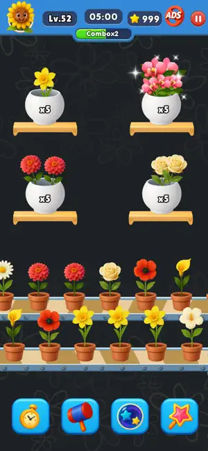 Flowers Supermarket Sort screenshot 3