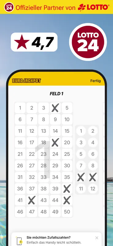 LOTTO24 Lotto & Eurojackpot screenshot 2 of 7
