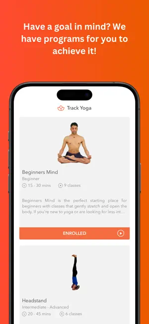 Track Yoga – A Simple Yoga App screenshot 2