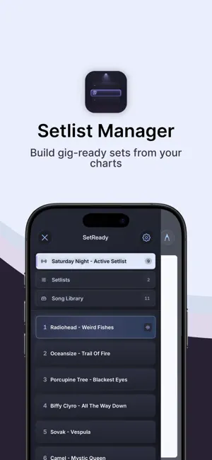 Setlist Manager - SongDeck screenshot 1