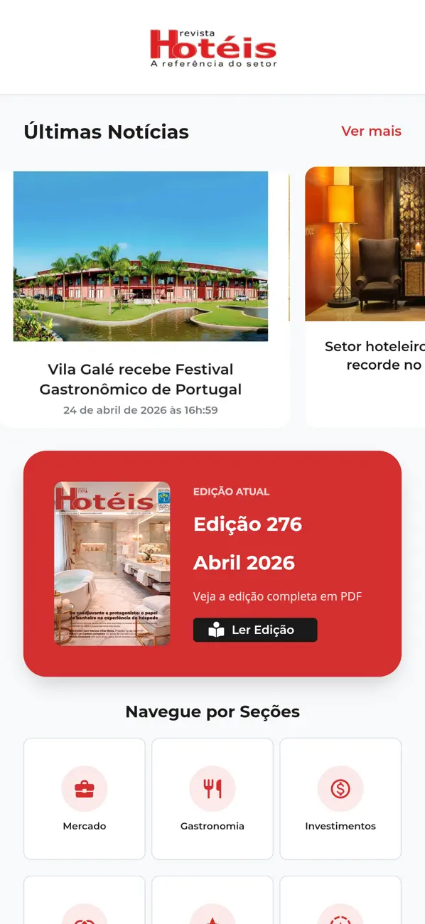Screenshot #1 pour Revista Hotéis