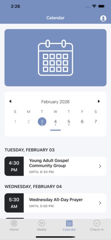 Calvary Church App iPhone screenshot
