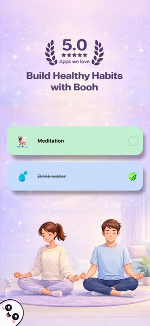 Booh - Daily Streaks & Habits screenshot 1