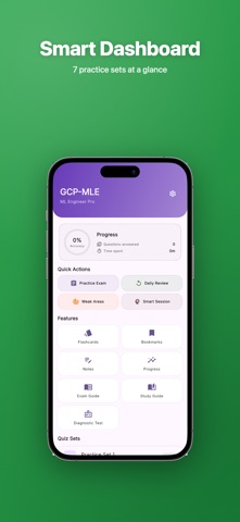 ML Engineer Pro Prep iPhone screenshot