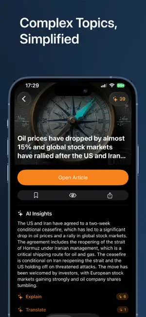 NewsRoll: Smart AI News Reader screenshot 3