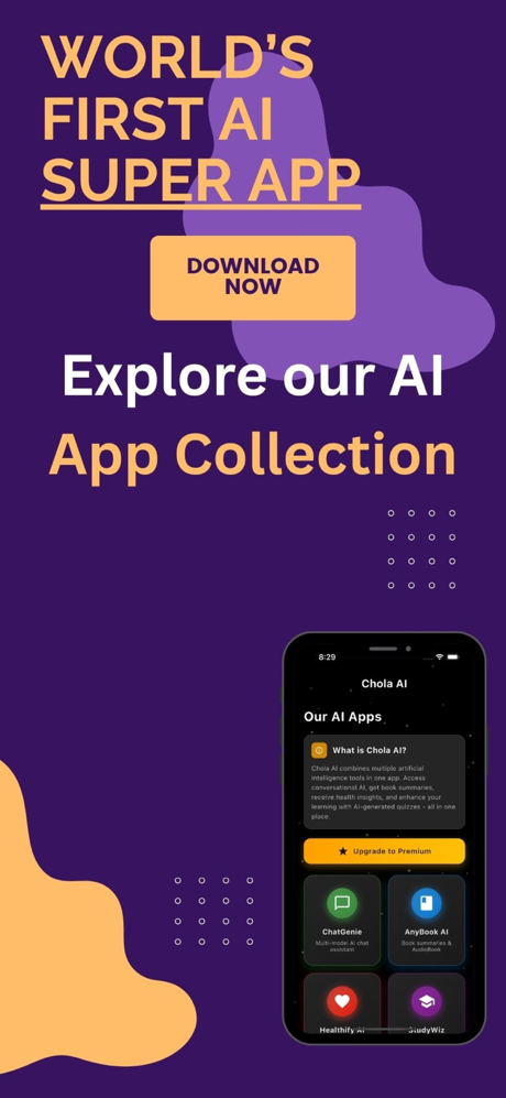 Chola AI: AI Super App screenshot 6