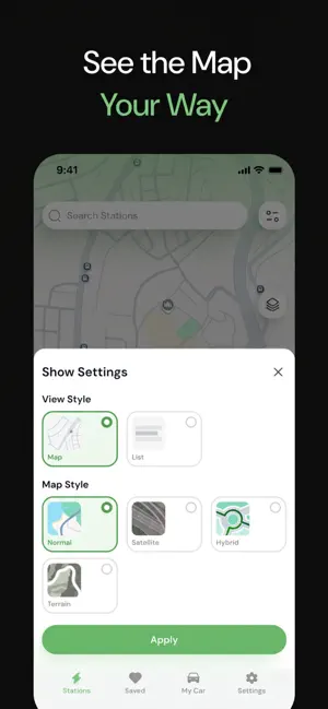 EV Charging Stations Finder iPhone screenshot 6