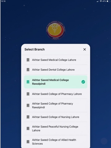 Akhtar Saeed Online iPad screenshot