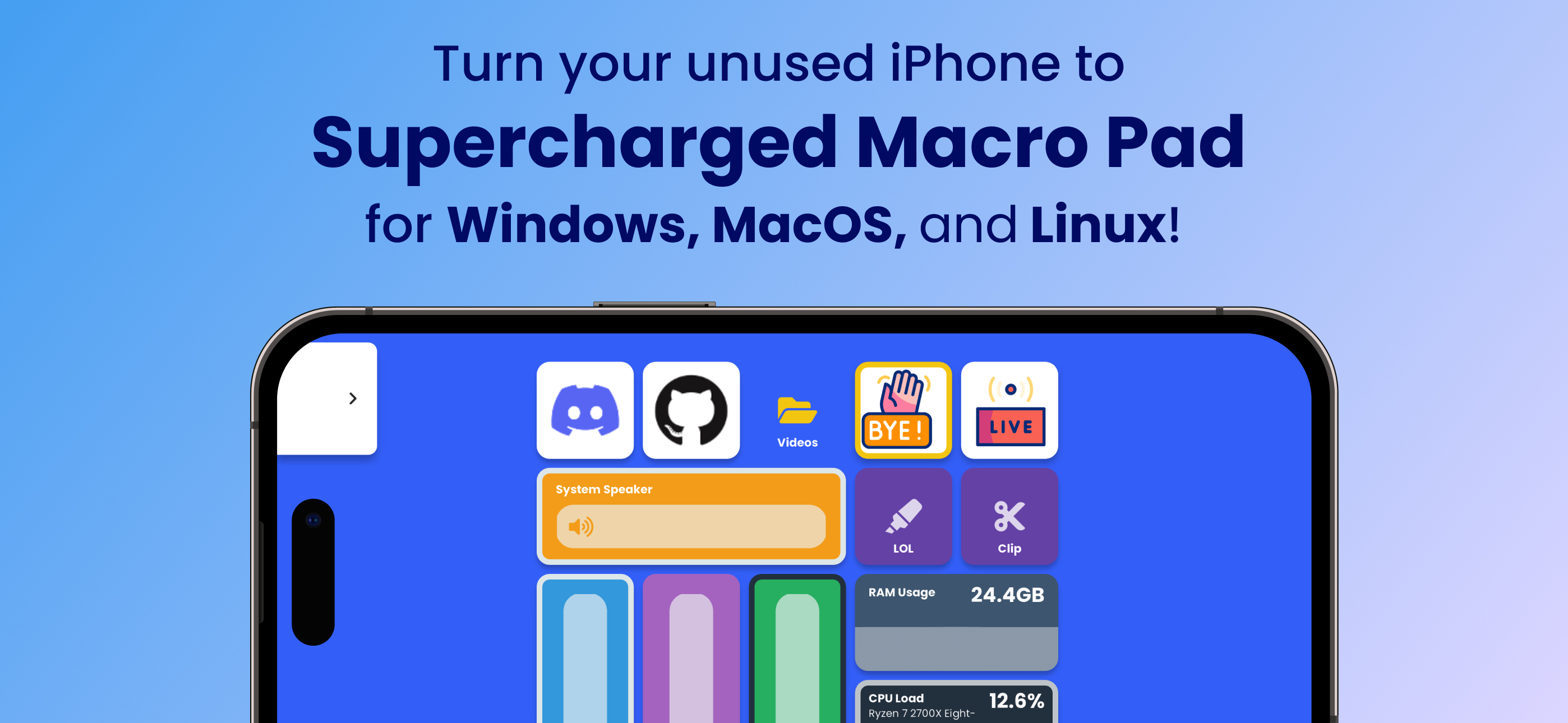 Deckboard PRO: Macropad for PC
