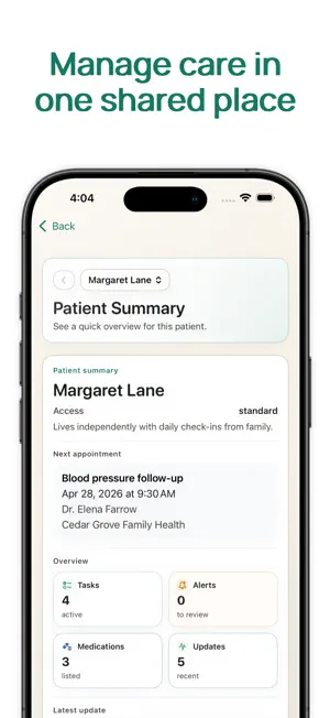 CareAnchor: Family Caregiver screenshot 1