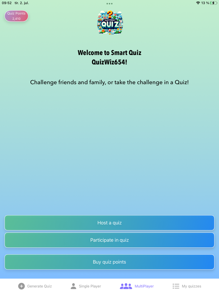 #1. Cleverest Quiz (iOS) Podle: Finn Reidar Aasen
