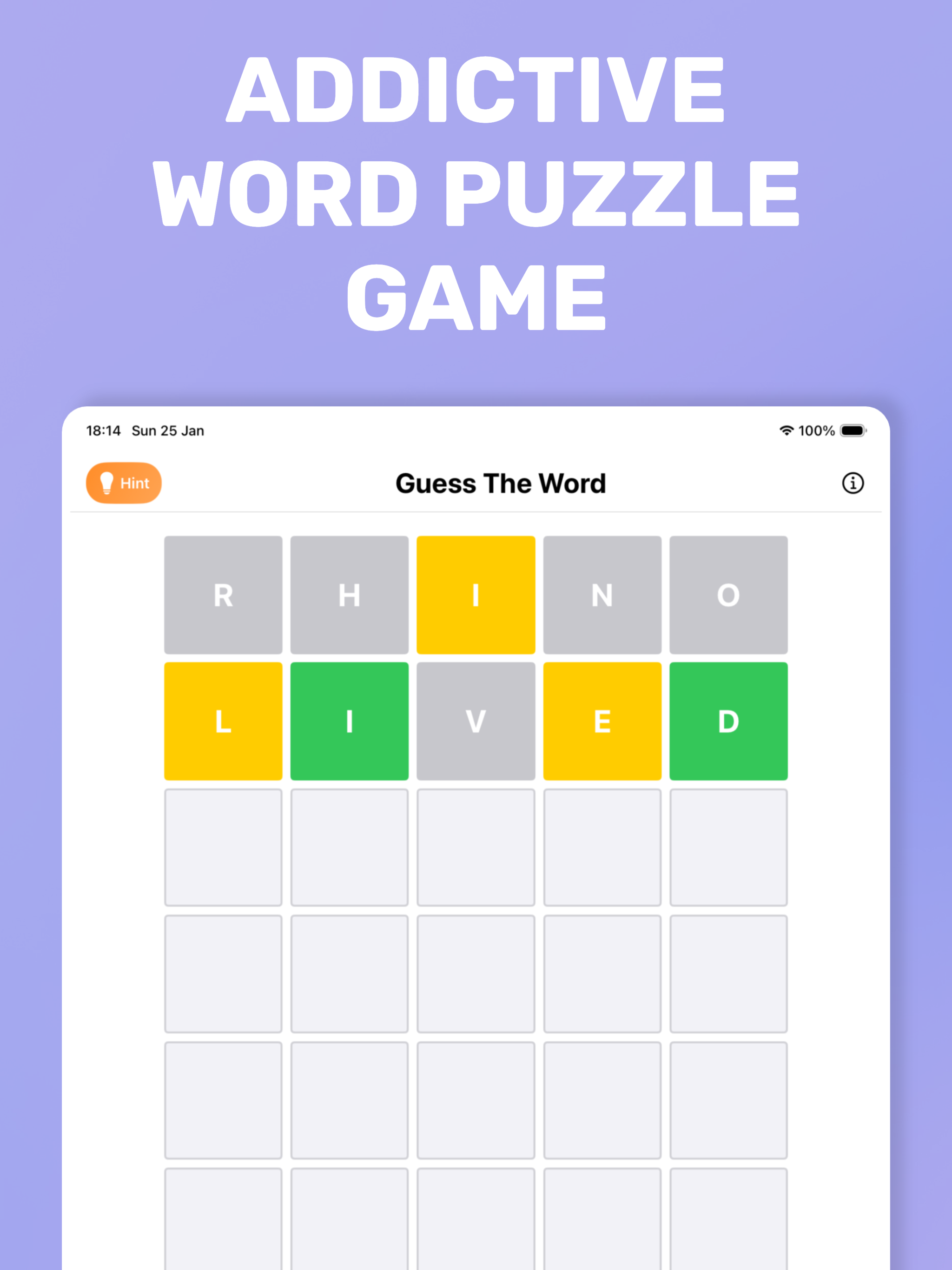 Word guess - game