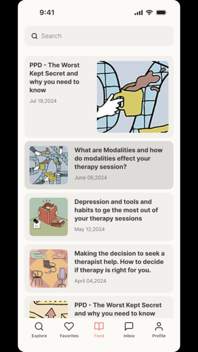 The Couch Mental Health Screenshot