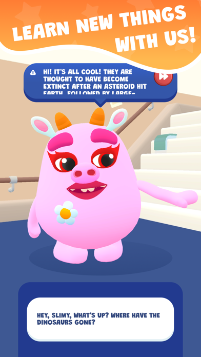 Talk to me Slimy: Talking Pet Screenshot