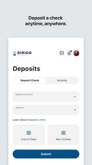Dirigo FCU Mobile Banking screenshot 4