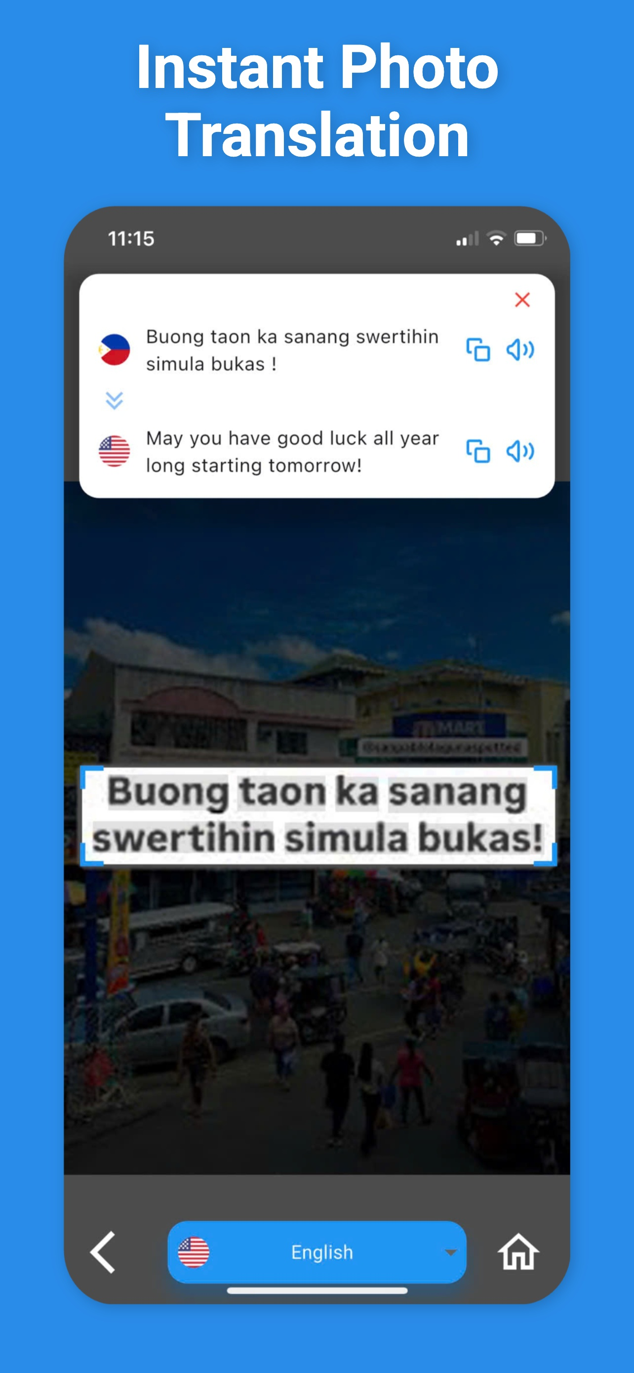 Filipino,Tagalog Translator + screenshot 4