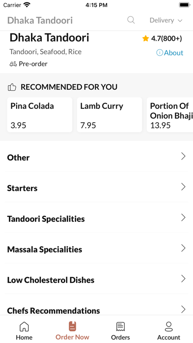 Dhaka Tandoori Screenshot