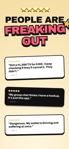 priceerrors - Deals iPhone screenshot