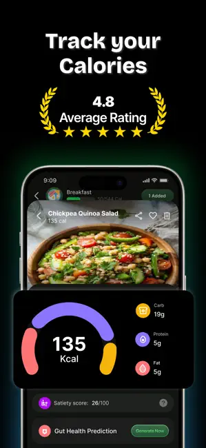 Calorie Counter: Zorest AI iPhone screenshot 3
