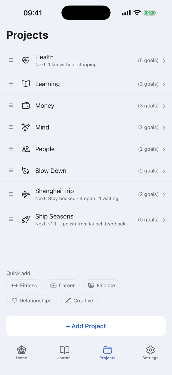 iPhone screenshot