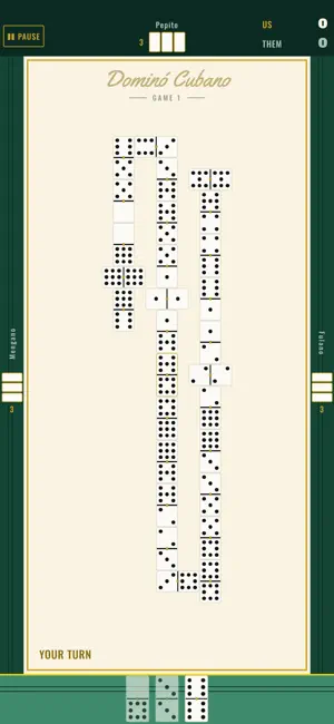 Dominó Cubano: Cuban Dominoes screenshot 1