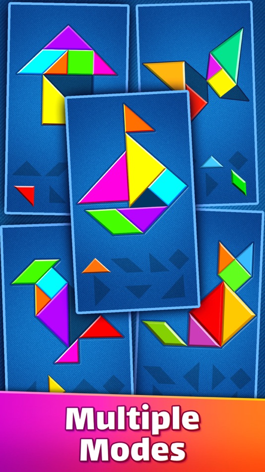 #4. Tangram Puzzle: Polygrams Game (macOS) Bởi: RV AppStudios LLC