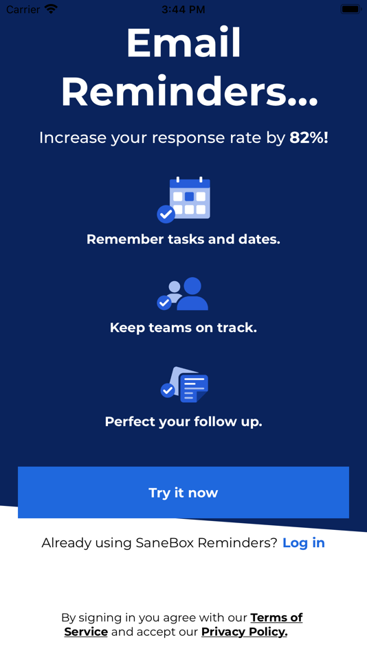 #1. SaneNoReply: AI Follow-Up (iOS) 由: SaneBox