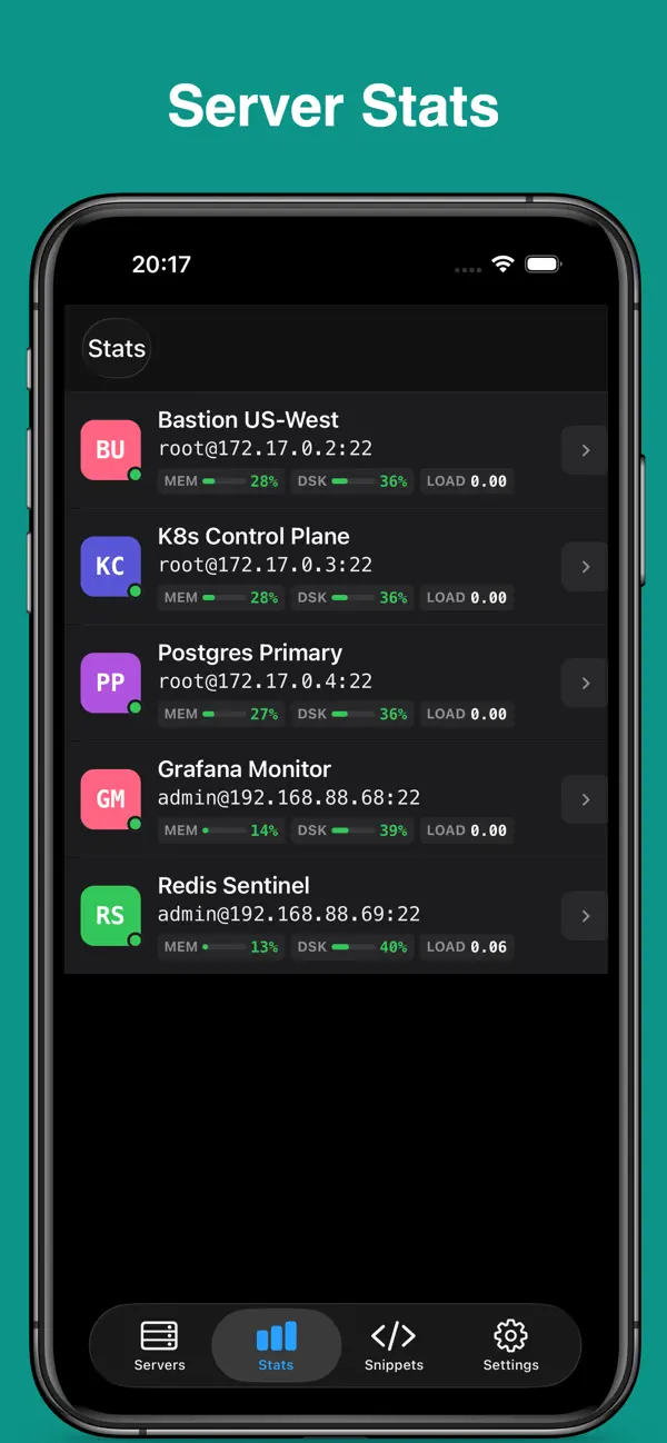 Vibe SSH Terminal Screenshot 5