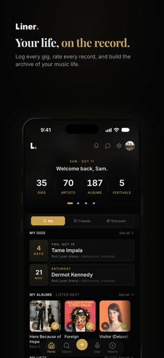 Liner. App Store search result