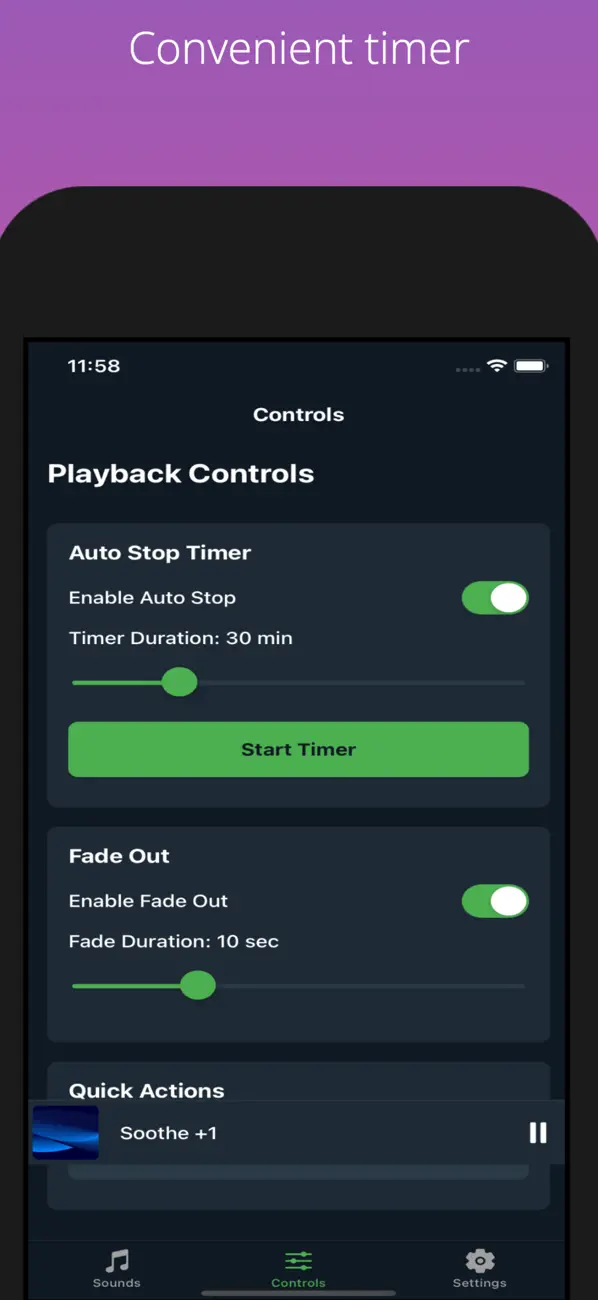 Screenshot #2 pour Rain Sounds: Relax & Sleep