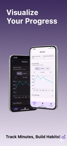 Focus Blinks: Pomodoro Timer Screenshot 2 of 5