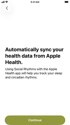 Social Rhythms iPhone image 2