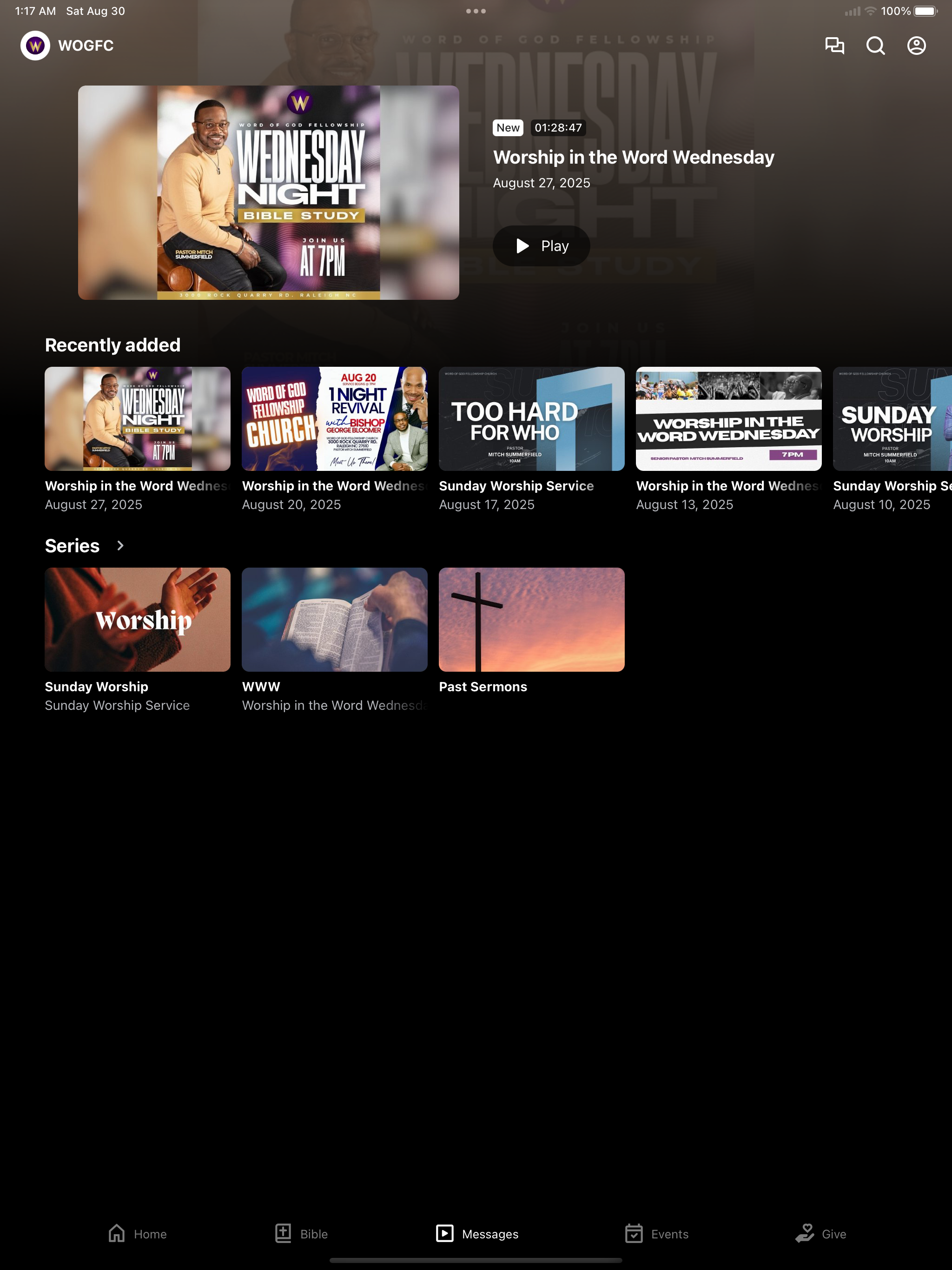 Word of God Fellowship Church screenshot 5