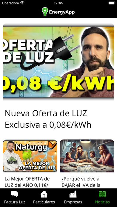 EnergyApp - Luz y Gas Screenshot