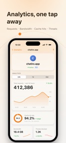 Orange Cloud for Cloudflare screenshot