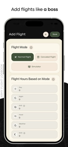 Flight Logbook Army Screenshot 7 of 10