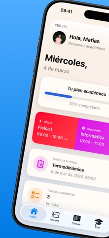 Perzia: Planificador Académico screenshot