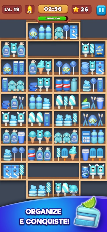Goods sorting Jogo de Combinar screenshot 5