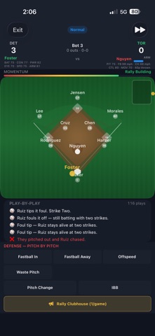 Most Valuable Coach - Baseball iPhone screenshot