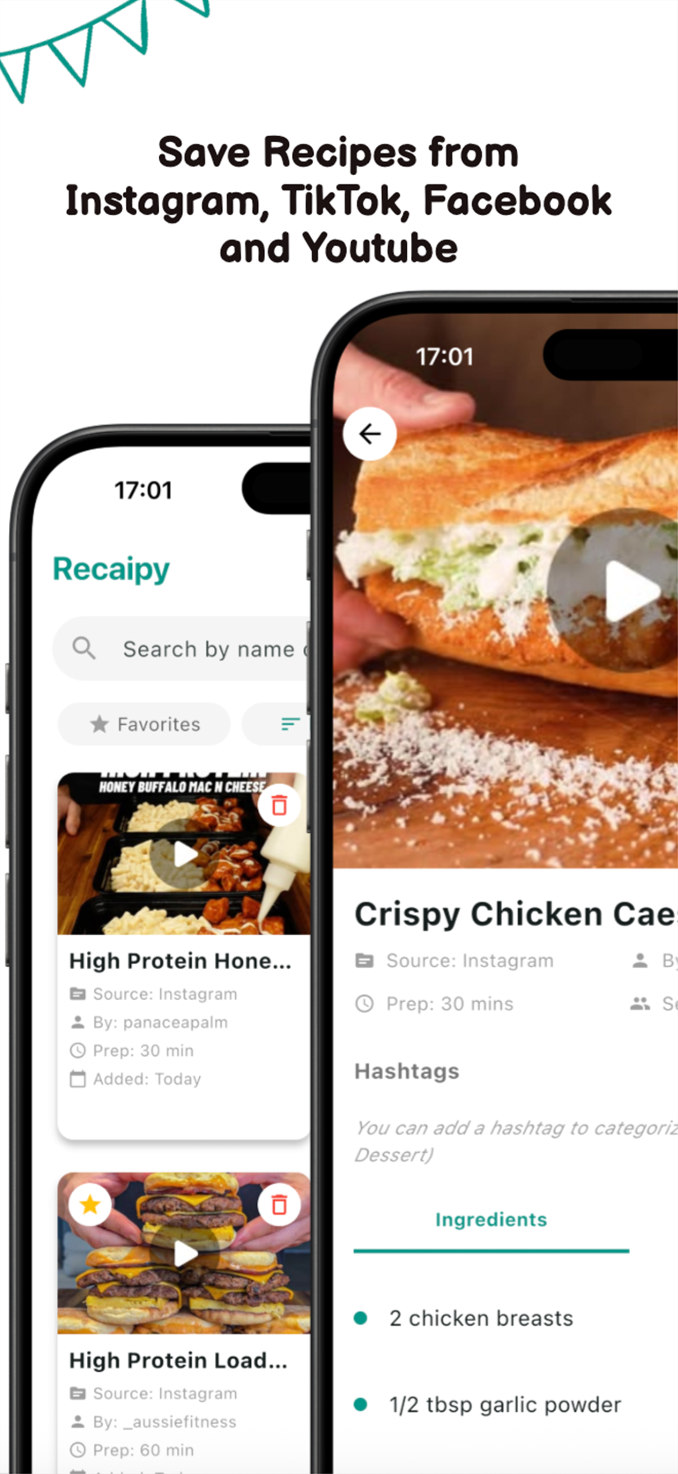 recaipy - store your recipes