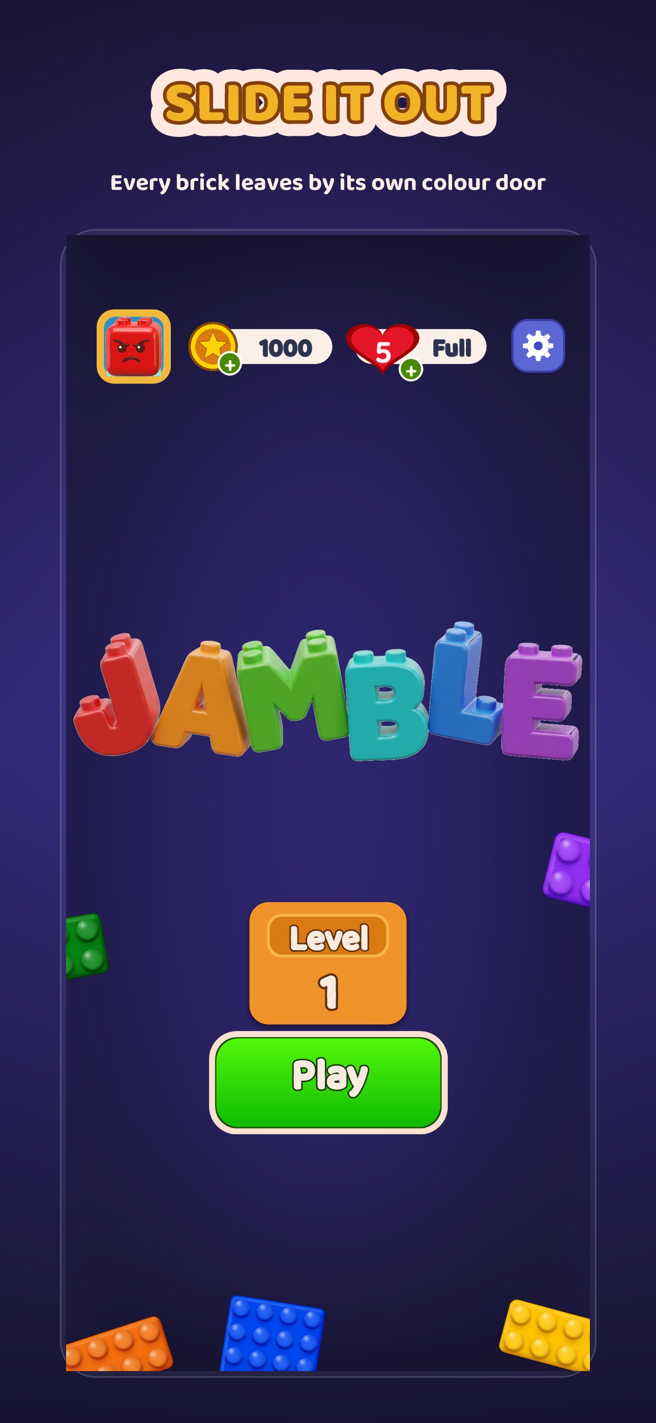 Screenshot 1 of Jamble: Block Puzzle