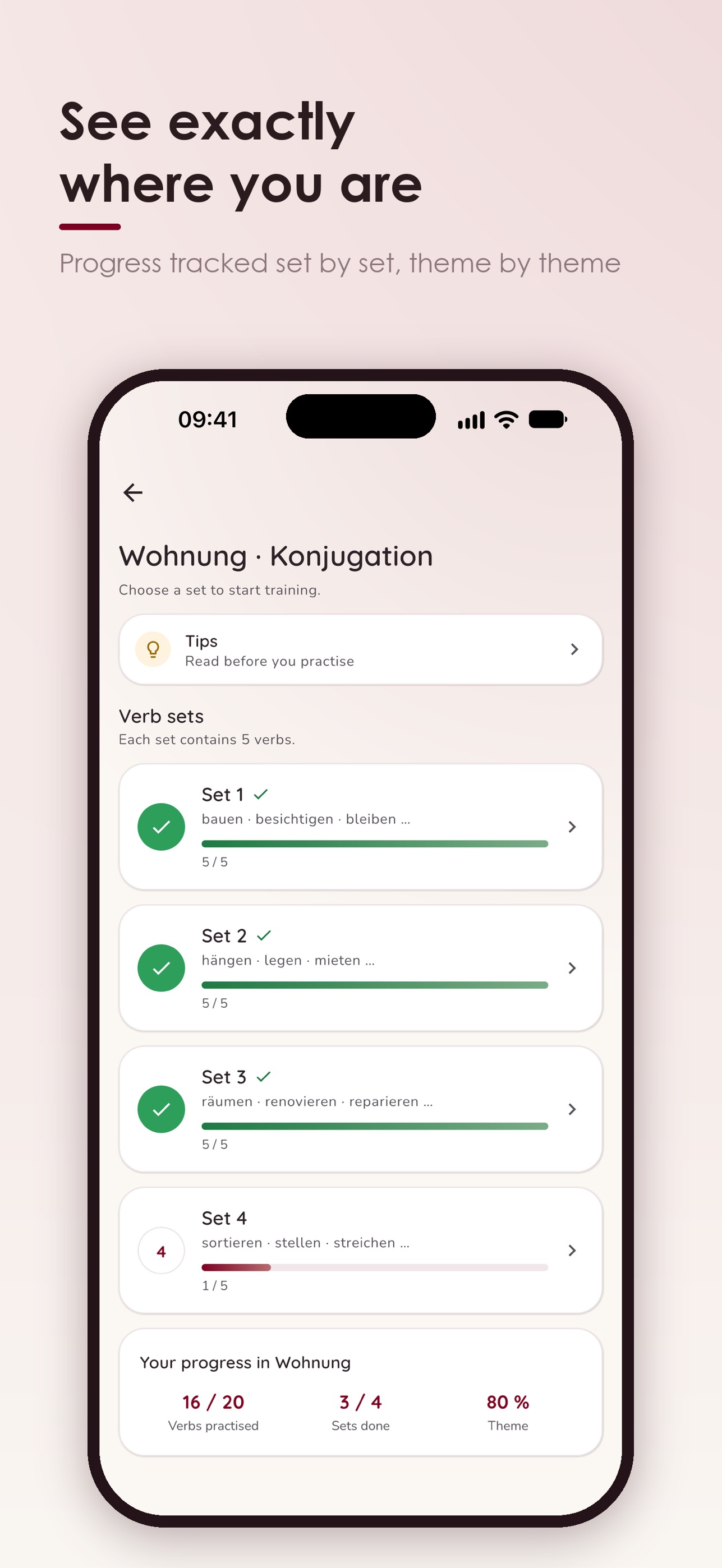 Screenshot 4 of Konjunex: German Verb Practice