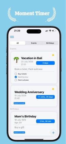 Moment Timer: Reminders & Todo Screenshot 10 of 10