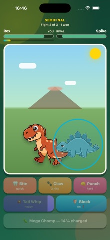 Rex Rumble: Dino Battles Screenshot 4 of 5