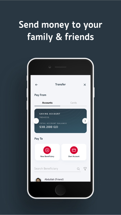 National Bank of Iraq Screenshot