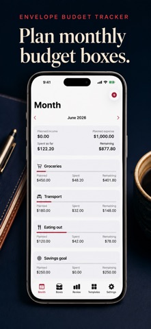 BudgetBox Envelopes Screenshot 1 of 5
